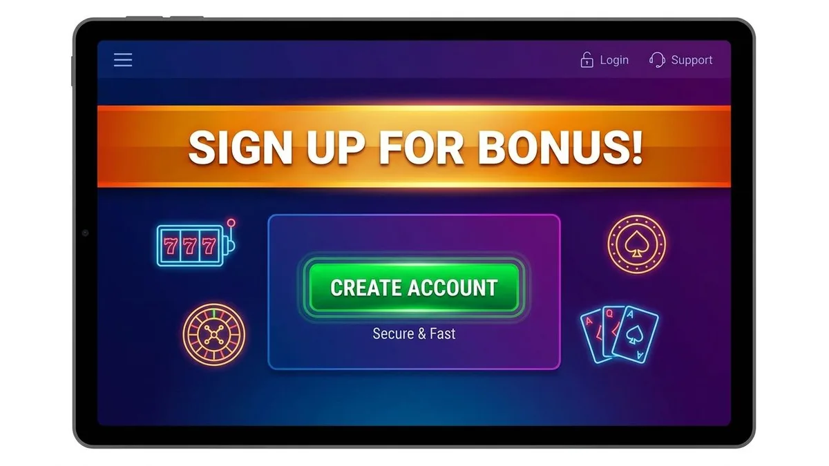Sign Up With Bonus